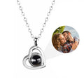 'I Love You in 100 Languages' Photo Projection Necklace
